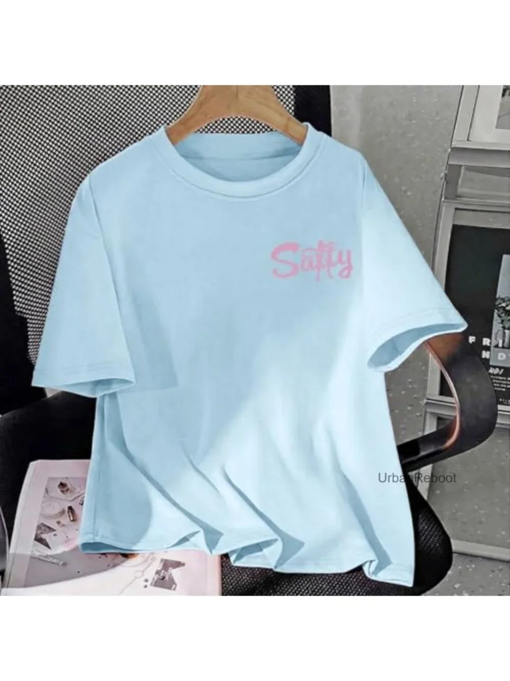 Girls Summer Beach Graphic Tee Short Sleeve Crew Neck Cotton Blend Cute Kids